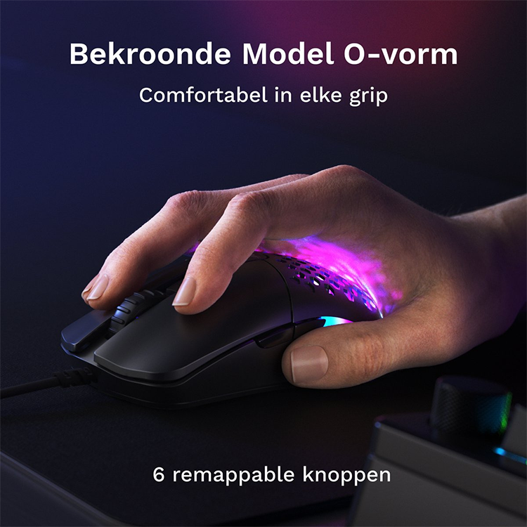 خرید موس Glorious Model O Eternal - سیاه مات